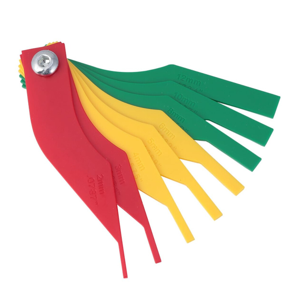 2Pcs Brake Pad Thickness Gauge For Cars, Disc Brake Pad Measuring Tool For Accurate Thickness Measurement 9094768014554