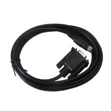 PLC Programming Cable 3m for Delta DVP Series PLC Reliable Data Transfer and Secure PLC Downloads