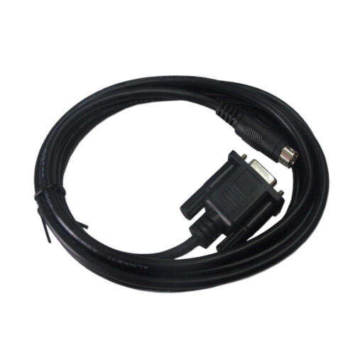 PLC Programming Cable 3m for Delta DVP Series PLC Reliable Data Transfer and Secure PLC Downloads
