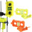 String Level for Bow Tuning and Mounting 1Set Combo Kit for Compound Bows Orange Bow Tuning Tool 3