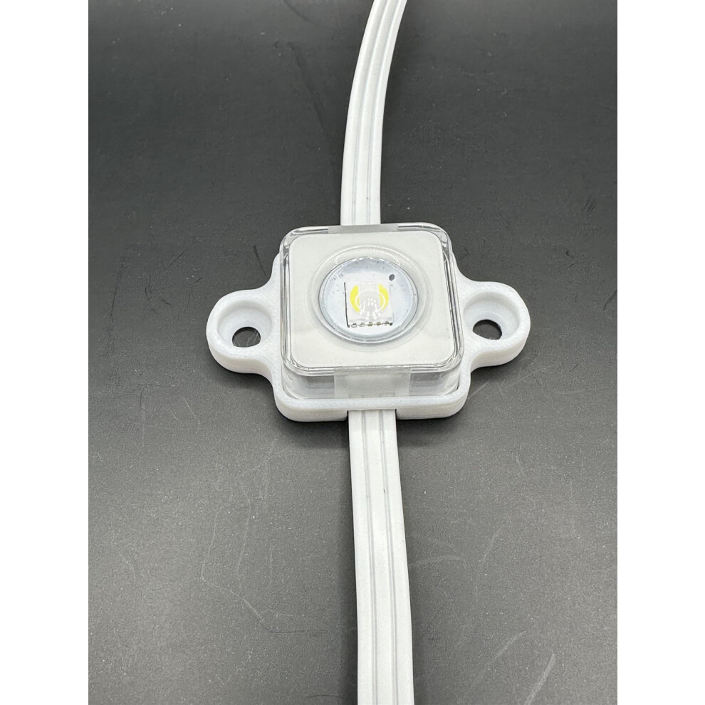 Permanent Outdoor Light Mounting Clips For Govee H705 100Ft Lights, Weatherproof Brackets 74 Pack White 9187378003176