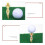 1Pc Plastic Funny Golf Tees Practice Training Golf-Mixed colors 5