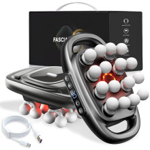 Massage Gun Deep Tissue Massager 16 Heads 30 Levels WhisperQuiet for Full Body Muscle Pain Relief
