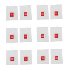 6000 Stücke 5.5 x 7cm Pyramide Tee Beutel Filter Nylon Tee Beutel Einzelne Schnur Aufkleber Transparenter