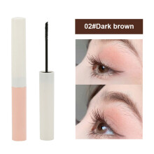 Verlängernde Mascara, wischfest und kontaktlinsensicher, flexibles Bürstchen mit hypoallergener Formel, Volumen-Mascara für größere Augen (Netto)