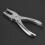 Efficient Paper Punch For Creative Projects, Durable Metal Construction, Smooth Surface Design, Waste Holder Ensures Clean Workspace, Portable For 5