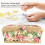 Craftsman's Haven: Sewing Basket with Comfortable PP Rope Handle, Double-Layer Storage Design for Versatile Thread Needle Storage and More, Ideal for 7