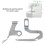 Overlock Looper, Αξεσουάρ Ραπτομηχανής Looper από Κράμα με Ακριβή Εφαρμογή για Singer14Series και 7