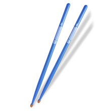 1 Paar rutschfeste Drumsticks 5A Walnussholz Drumsticks-5A Blau