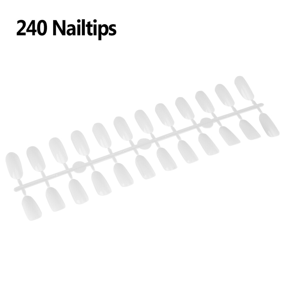 Oval False Nails For Nail Polish Display Sturdy Structure With Strong Durability Removable If Needed Flat Back Design For Easy Attachment Nail Art De
