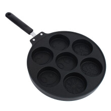 Nonstick Egg Frying Pan, Granite Non-Stick Material Ideal For Diy Cake Making, 4-Cup Omelette Pan With Durable Commercial Quality, Healthy Pancake