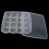 Egg Storage Container For Refrigerator, Stackable Egg Storage With Lid And 16 Slots PP Material Transparent Cover For Fridge Containers And 8