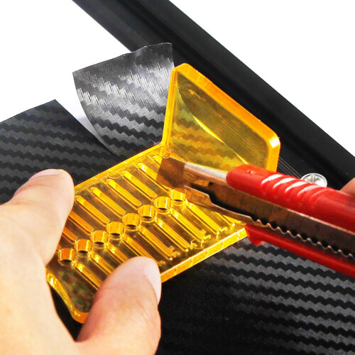 Car Wrap Squeegee with 90 Rotatable Head and Precise Measuring Feature for Vinyl Wraps 2