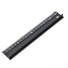 L Type Aluminum Alloy Measuring Ruler 20cm For Length Measurement Tool`