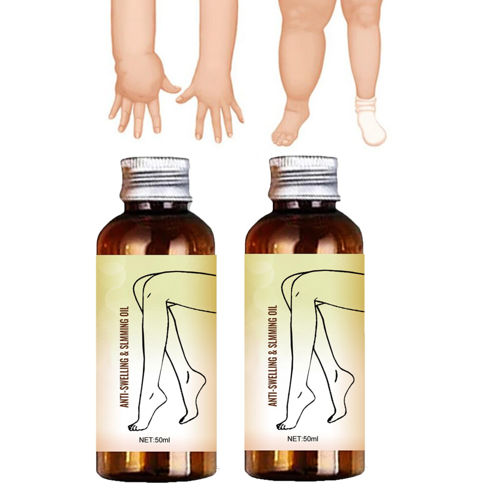 Leg Massage Oil for Swollen Legs and Feet, Warming Herbal Relief, Reduce Swelling Naturally (2)
