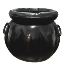22x18 Inch Large Inflatable Halloween Cauldron Drink Cooler for Party Beverages and Candy