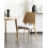 Beliani Set of 2 Dining Chairs ABEE Light Brown 3