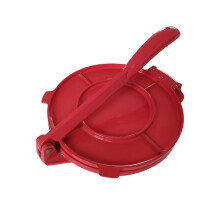 8 Inch Cast Aluminum Tortilla Press, NonStick Surface for Homemade Flatbreads Roti and Empanadas