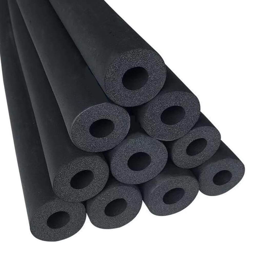 Pipe Insulation Foam Tube 21/2' Id Waterproof Sleeve For Ac Pipes Freeze Protection 5.9Ft 9094768016886