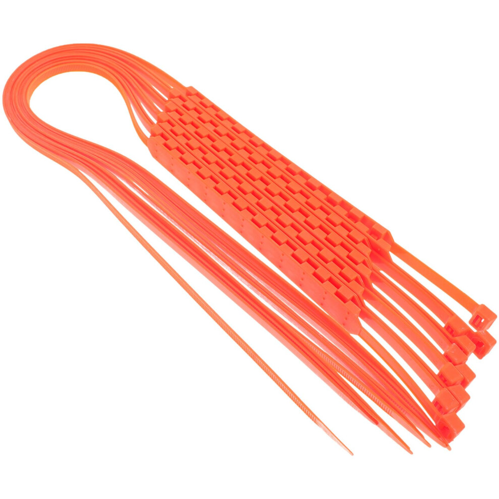 10Pcs Snow Chains For Cars And Suvs, Antiskid Nylon Straps For Winter Driving And Offroad Traction 9094768016961