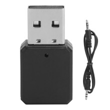 Glacadóir Tarchuradóra Bluetooth do Theilifís agus do Ghluaisteán, Oiriúntóir Fuaime Gan Sreang le Nasc USB AUX Íseal-Latency, Dearadh Dlúth