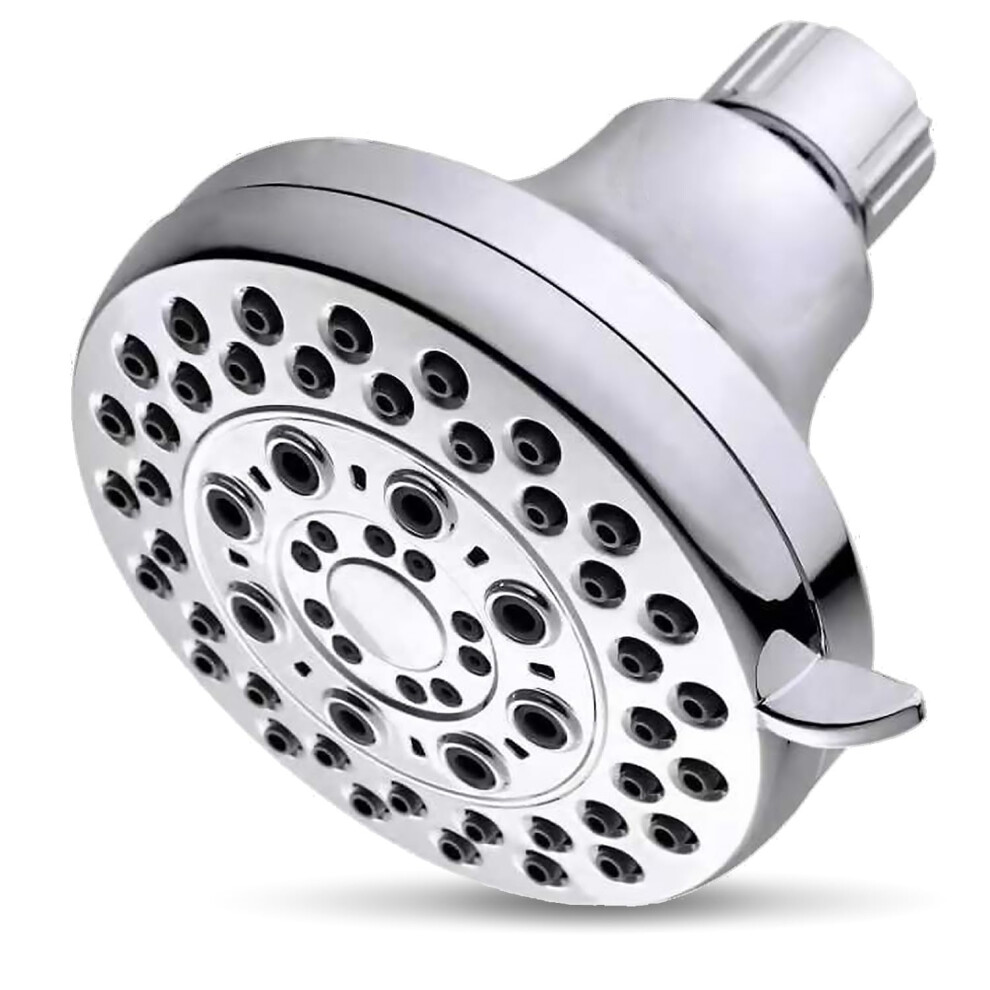 Pressure Shower Head For Low Water Flow, Chrome, 5 Spray Modes, Adjustable Angle, Easy Clean 9199774791137