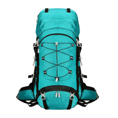 Sac à dos d'alpinisme de grande capacité 60L,-Bleu lac