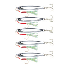 5 pièces pêche gabarits crochet Spinner appâts de pêche-25g