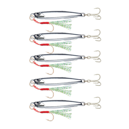 5 pièces pêche gabarits crochet Spinner appâts de pêche-25g