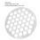Aluminum Alloy Dumpling Mould Tool 25cm Silver Kitchen Utensils 7