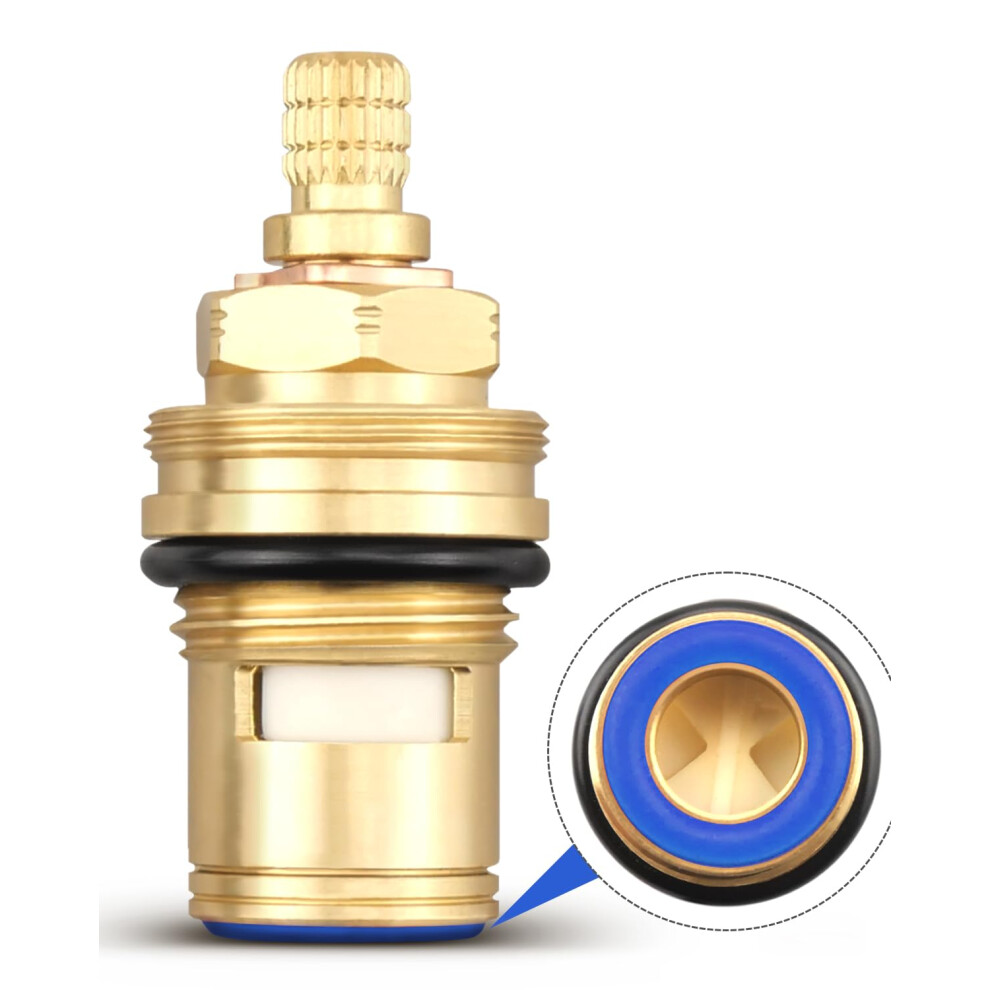 Cartridge 01378845 Cold Brass Ceramic Valve Core Leak Durable For T&S Faucet Commercial Kitchen 9187378005507