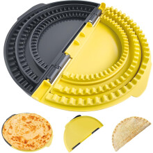 3 in 1 Adjustable Tortilla Press and Sealer for 610 Inch Wraps BPA Dishwasher Safe