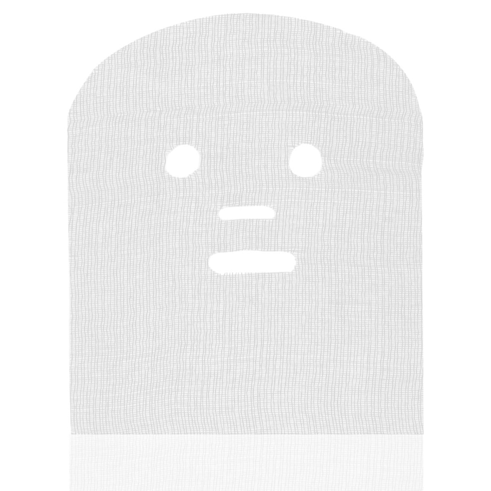 White Facial Gauze Mask 200 Pack Cotton Sheets For Skincare Spa Deep Hydration And Fullface Coverage