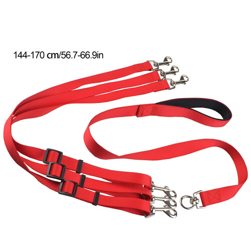 Adjustable 3-Way Dog Leash Set Nylon | Fits Small & Medium Dogs 1