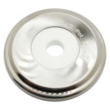 Universal Tub Spout Ring with GapClosing Foam Insert, Satin Nickel Replacement for Danco 80001