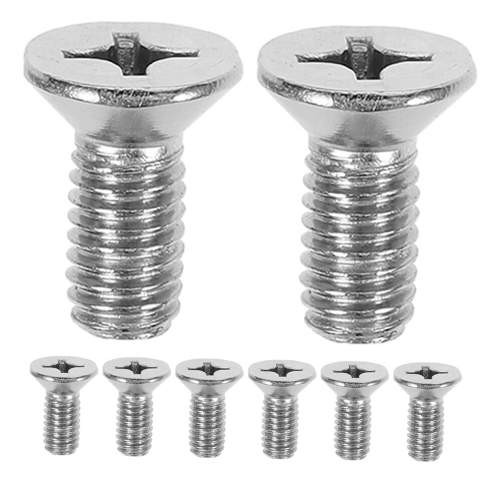 8Pcs Stainless Steel Brake Rotor Screws Corrosion Resistant Disc Brake Rotor Bolts For Secure Fit 9094768018880