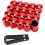 Nut Caps 20 Pcs Car Styling 17mm Black 3