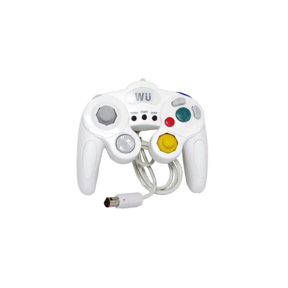 Classic Controller For Nintendo Wii And Wii U With Dual Analog Sticks And Ergonomic Grip White 9199774793308