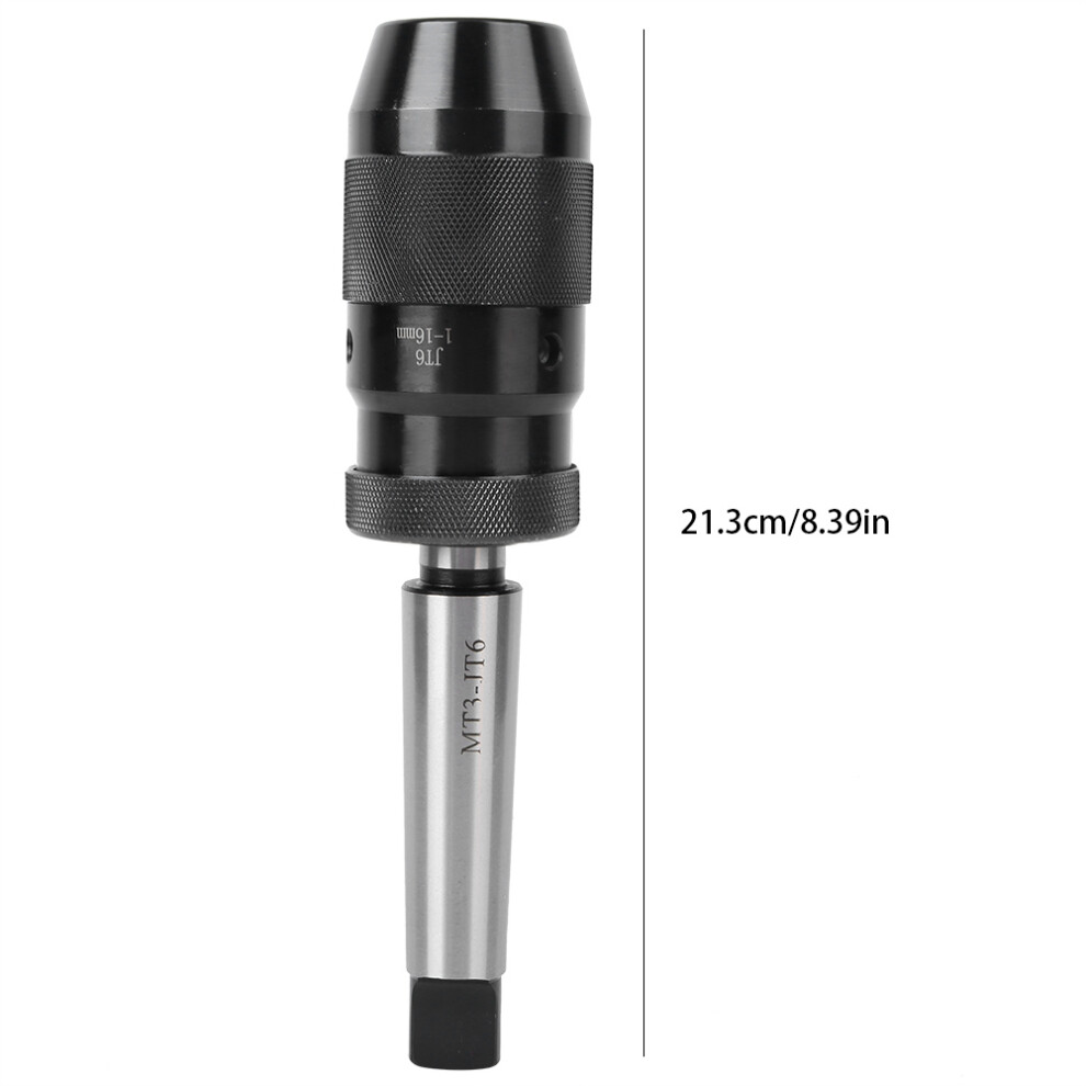 Mt3 Jt6 1-16Mm Self Tightening Keyless Lathe Drill Chuck For Precision 3641379806007