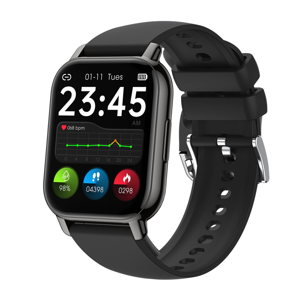 Smart Watch With Bluetooth Calling, 1.85' Hd Fitness Tracker Waterproof For Android And Ios 9199774793414