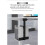 2X Universal PC Case Holder Adjustable Host Box Stand Versatile Under Desk or Wall Side Mount, Cpu Stand Lift Black 5