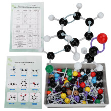 Kit per la modellazione di molecole, set di chimica Moleculas3D Kit educativo per la modellazione molecolare Modello di struttura atomica chimica per