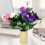 Κεντρικό διακοσμητικό τραπεζιού για τραπεζαρία, χρυσή θήκη για στυλό από 5