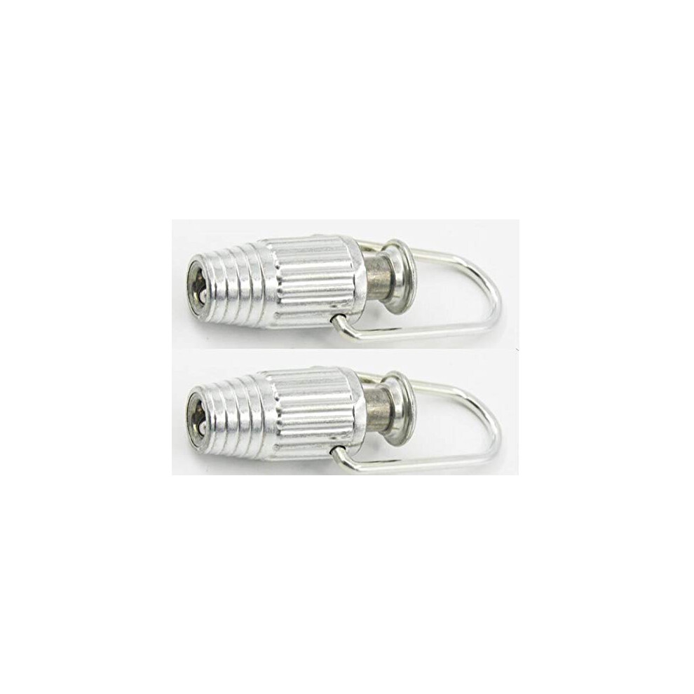 Aluminium Clothesline Tightener 2Pcs For 5/32' To 1/4' Rope With Secure Locking Grip 9094768019757