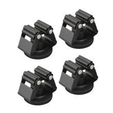 4pcs Magnetic Mop Broom Holder Strong Broom Mop Holder Wall Mounted Suitable for Garage Kitchen Laundry Workshop