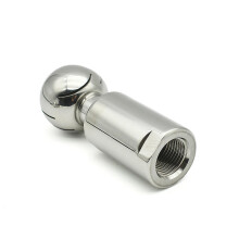 CIP Tank Cleaning Spray Ball 360 Stainless Steel Rotary Nozzle SS304 3/4 Inch Food Grade