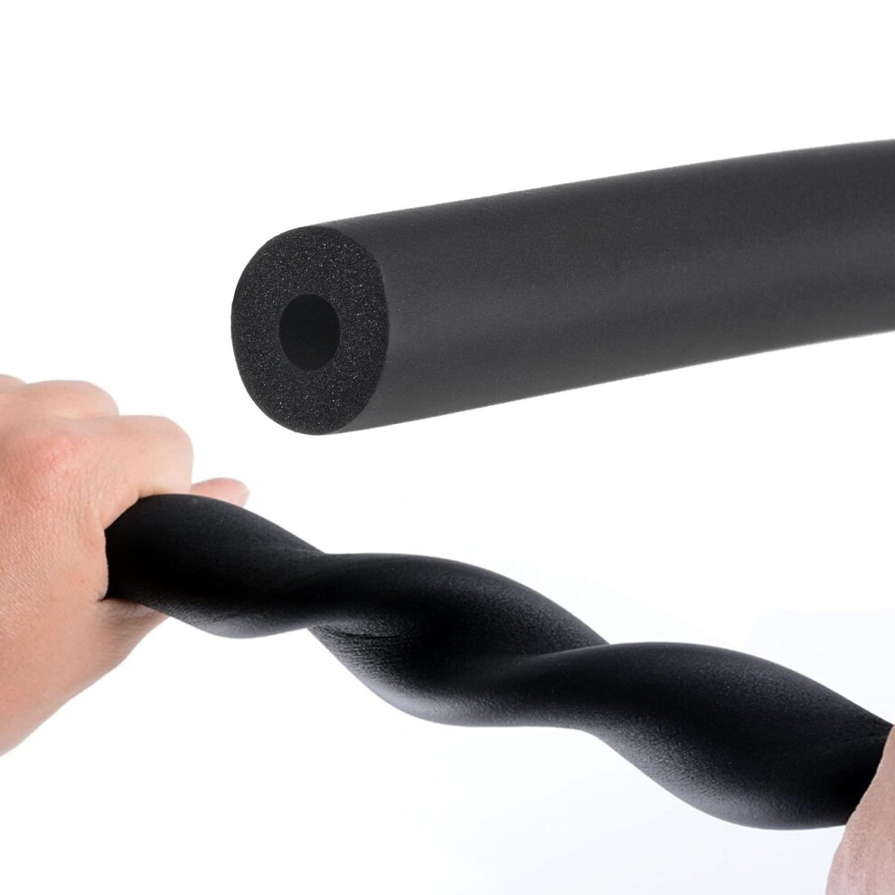 1 Inch Black Pipe Insulation Foam Tubing For Water Pipes Heat Preservation Antifreeze 5.9Ft 9199774794336