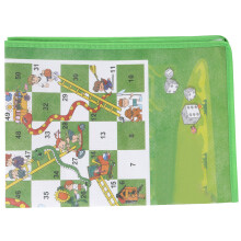 60x45cm Washable Non-Woven Snake Ladder Chess Children's Game Toy