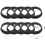 20Pcs Cake Mold Mousse Tart Ring Round-Shape Dessert Pies Decorating Tool Perforated Baking Cutter DIY Bakeware 2