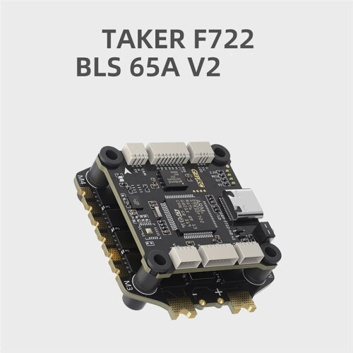 GEPRC F722 BLS 65A V2 STACK 65A 4IN1 ESC Flight Controller 16MB Black Box Plug &  for Racing FPV Drones 1